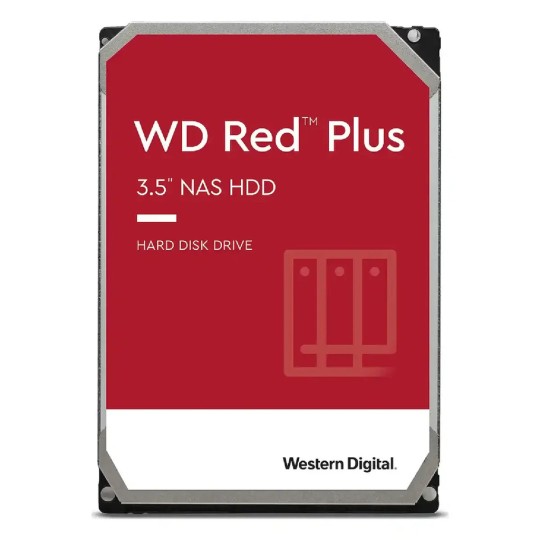 Western Digital 4TB WD Red Plus Hard Disk Drive WD49EFZZ-SPCPAN0