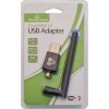 POWERTECH PT-1042 Ασύρματος USB Αντάπτορας Δικτύου 600Mbps 2.4/5GHz