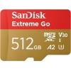 SanDisk Extreme Go 512GB Micro SDXC Card + SD Adapter (SDSQXBD-512G-GZ6MA)