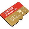 SanDisk Extreme Go 512GB Micro SDXC Card + SD Adapter (SDSQXBD-512G-GZ6MA)