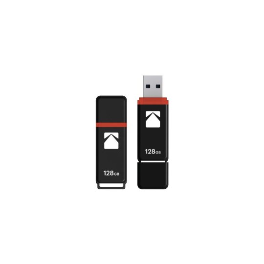 Kodak K102 USB Stick 128GB Usb 2.0 Μαύρο