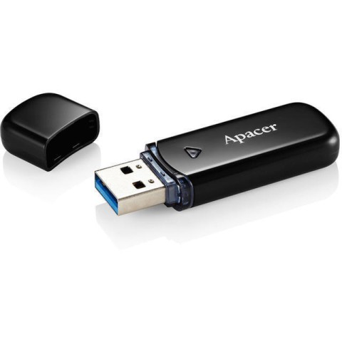 Apacer AH355 USB Stick 128GB Usb 3.2 Gen1 Μαύρο