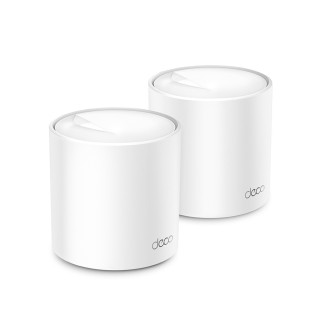 TP-LINK Deco X50 WiFi Mesh Network Access Point Wi-Fi 6 Dual Band (2.4 & 5GHz) σε Διπλό Kit V1.0
