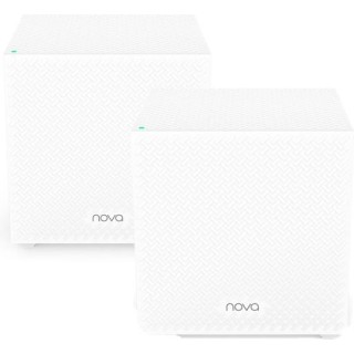 Tenda MW12 Mesh Access Point Wi-Fi 5 Tri Band (2.4 & 5 & 5GHz) σε Διπλό Kit