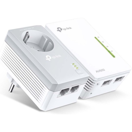 Tp-Link AV 600 WiFi Kit V5 (TL-WPA4226KIT) Powerline WiFi Extender