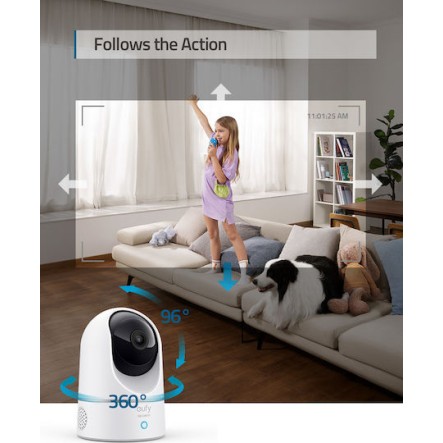 Anker Eufy Indoor Security Camera 2K Pan & Tilt (E8410325) 2-Pack