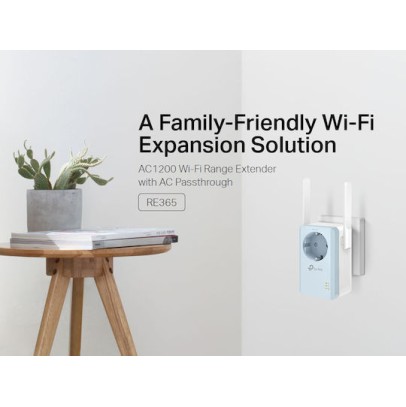 TP-LINK RE365 v3 WiFi Extender Dual Band (2.4 & 5GHz) 1200Mbps
