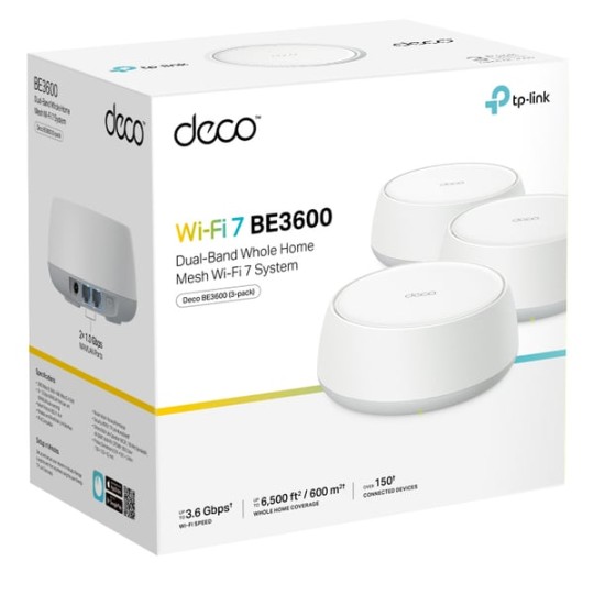 TP-Link Deco BE3600 (3-pack) Wi-fi Mesh