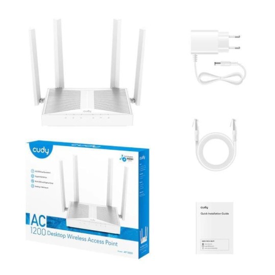 Cudy AP1300D AC1200 Gigabit Dual-Band Access Point