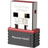 POWERTECH PT-1383 Ασύρματος USB Αντάπτορας Δικτύου , 300Mbps WiFi 6