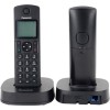 Panasonic KX-TGC312 DUO Ασύρματο Τηλέφωνο Μαύρο