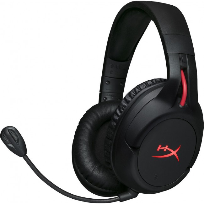 HyperX Cloud Flight Wireless Gaming Headset, Black/Red (HX-HSCF-BK/EM)