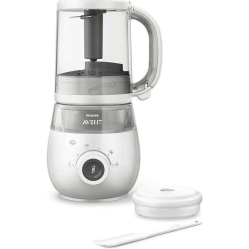 Philips Avent Ατμομάγειρας Και Μπλέντερ Βρεφικού Φαγητού 4 σε 1 (SCF883/01)