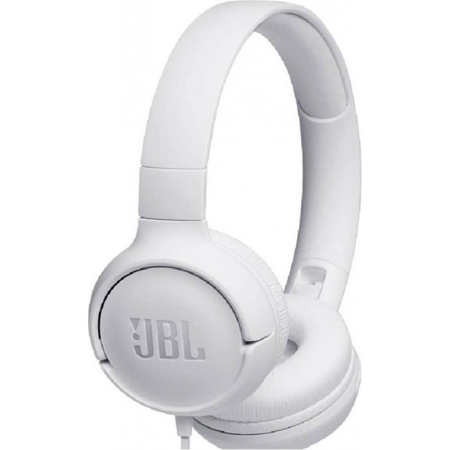 JBL Tune 500 OnEar Universal Headphones (White)