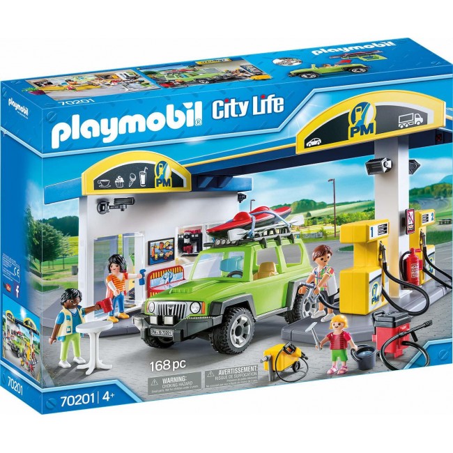 Playmobil City Life Πρατήριο Καυσίμων για 4+ ετών 70201
