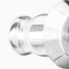 Swarovski Attract Round Pierced Earrings, White, Rhodium plating 5408436