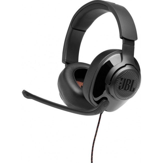 JBL Quantum 200 Over-Ear Wired Gaming Headset Black