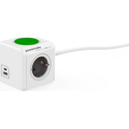 Allocacoc Πολύπριζο 2 Θέσεων με USB 11092/DEPEWL