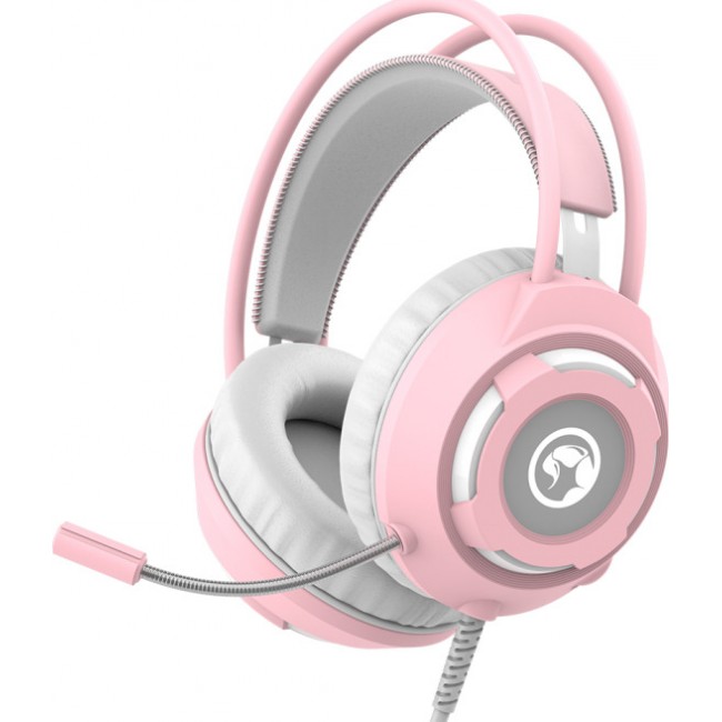 Marvo HG8936 Over Ear Gaming Headset (2x3.5mm / USB) Pink