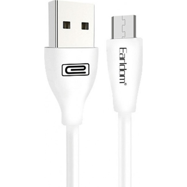 Earldom Regular USB to Micro USB 1m (EC-015M) Διάφορα Χρώματα