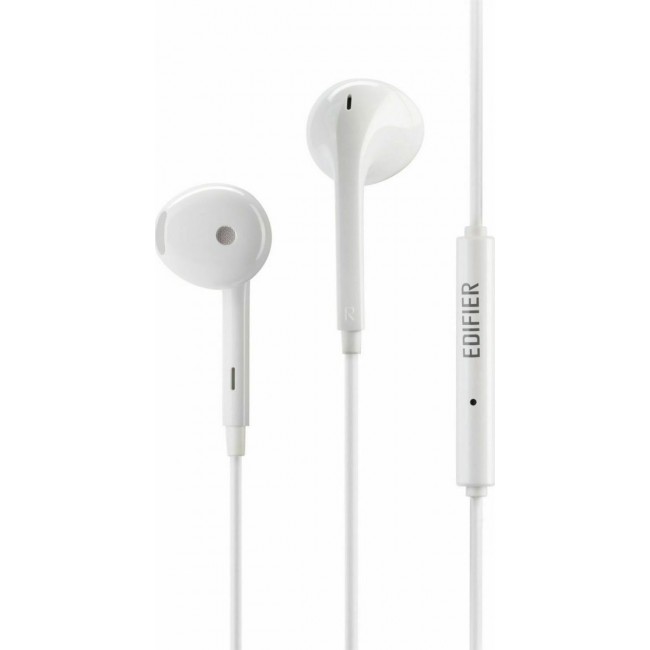 Edifier P180 Plus Earbuds Handsfree με Βύσμα 3.5mm Λευκό