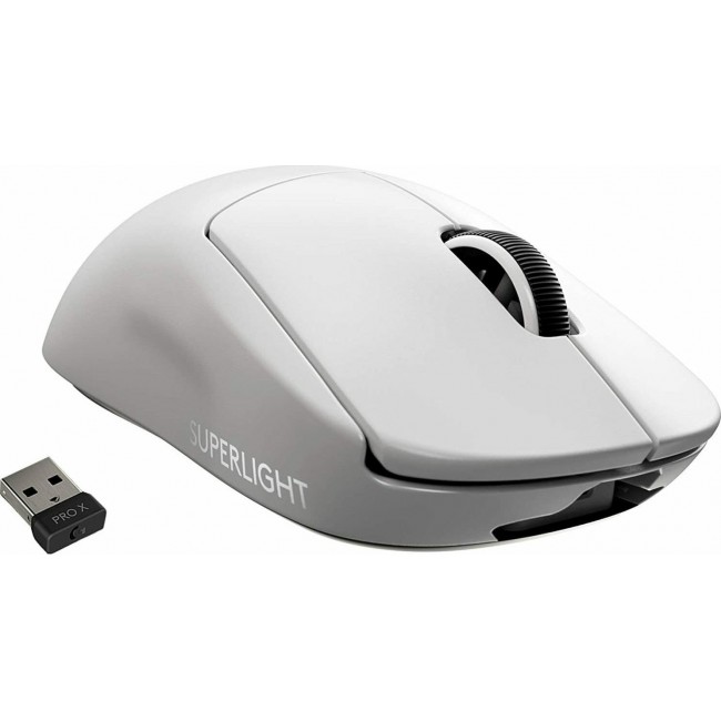 Logitech Pro X Superlight Wireless Gaming Mouse 25600 DPI White (910-005943)