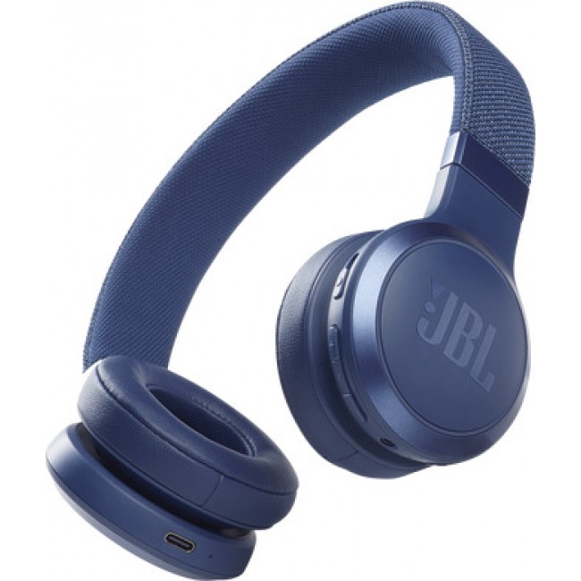 JBL Live 460NC On-Ear Bluetooth Headphones Blue