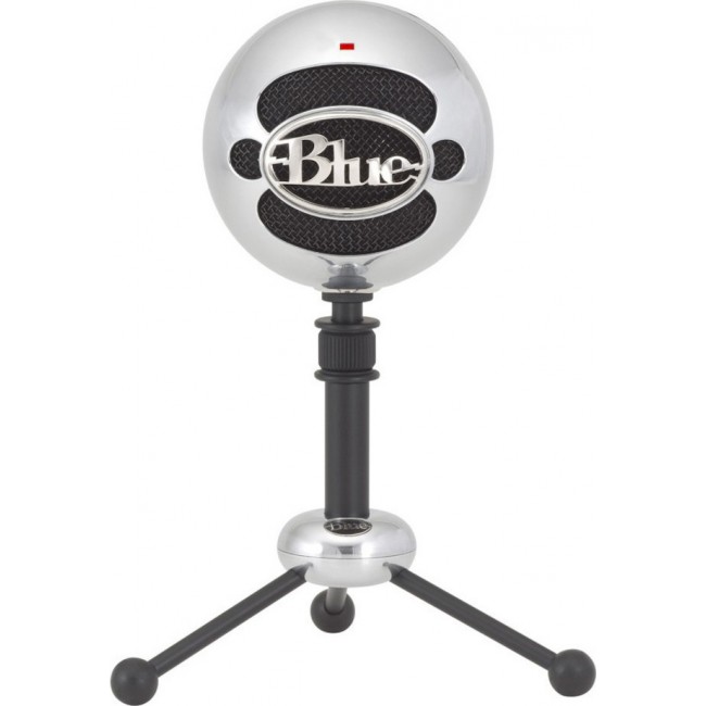 Blue Microphones Snowball Πυκνωτικό Μικρόφωνο USB Silver
