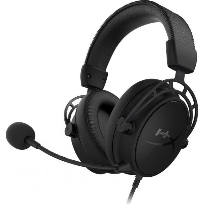 HyperX Cloud Alpha S Gaming 7.1 Headset for PC, Blackout (HX-HSCAS-BK/WW)