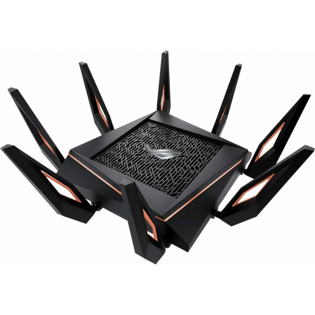 Asus ROG Rapture GT-AX11000 Ασύρματο Router Wi-Fi 6 με 4 Θύρες Gigabit Ethernet (90IG04H0-MO3G00)