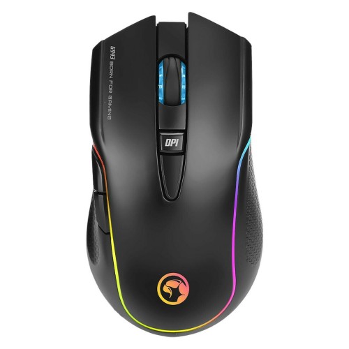 Marvo G943 RGB Gaming Ποντίκι 10000 DPI Μαύρο