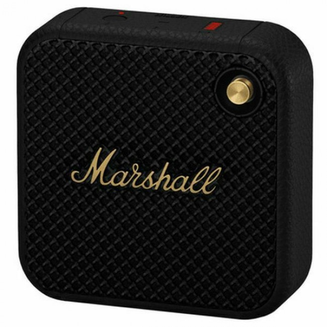 Marshall Willen Black and Brass Bluetooth Speaker