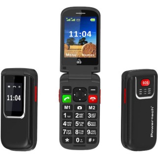 Powertech Sentry PTM-34 Dual SIM Κινητό Μαύρο