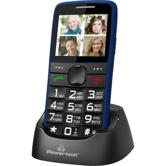 Powertech Sentry PTM-24 Eco Dual SIM Κινητό Μπλε