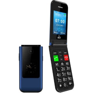 Powertech PTM-26 Sentry Dual II Single SIM Κινητό Μπλε