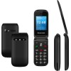 Powertech-Milly Flip PTM-38 Dual SIM Κινητό Μαύρο