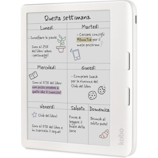 Kobo Libra Colour με Οθόνη Αφής 7" (32GB) Λευκό