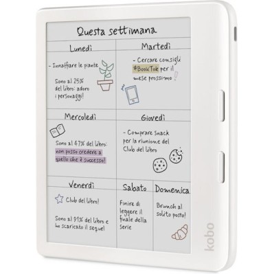 Kobo Libra Colour με Οθόνη Αφής 7" (32GB) Λευκό