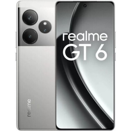 Realme GT 6 5G Dual SIM (12GB/256GB) Fluid Silver