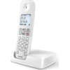 PHILIPS D2501W-34 Ασύρματο Τηλέφωνο με Ελληνικό Μενού Λευκό