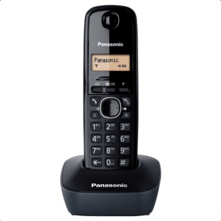 Panasonic KX-TG1611 Cordless Phone Black
