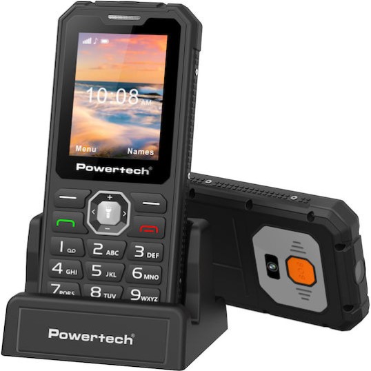 Powertech Sentry PTM-41 Armor Dual SIM Smartphone Μαύρο