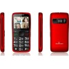 Powertech Sentry Eco PTM-25 Dual SIM Κινητό με Μεγάλα Κουμπιά (Ελληνικό Μενού) Κόκκινο