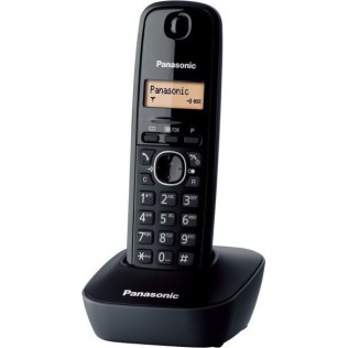 Panasonic KX-TG1611 Cordless Phone Black