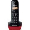 Panasonic KX-TG1611 Cordless Phone with Greek Menu Black-Red