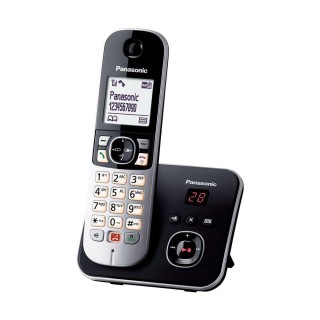 Panasonic KX-TG6861 Cordless Phone with Greek Menu Black