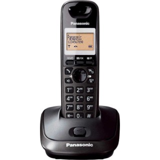 Panasonic KX-TG2511 Cordless Phone with Greek Menu Titanium Black