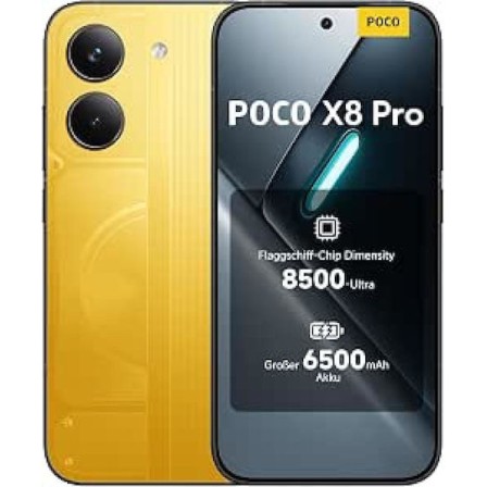 Xiaomi Poco X8 Pro 5G Dual SIM (8/256GB) Yellow
