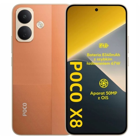 Xiaomi Poco X8 Pro 5G Dual SIM (8/256GB) Yellow