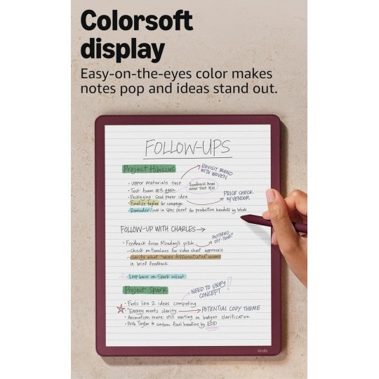 Amazon Kindle Scribe Colorsoft 64GB (2026) Graphite